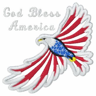 Flying Eagle embroideredshirt