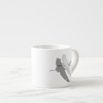 Flying Egret Espresso Mug mugs