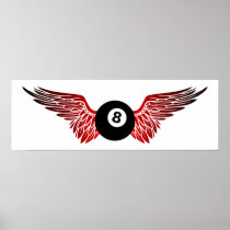 flying eightball print
