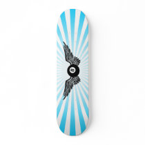 flying eightball skate board deck