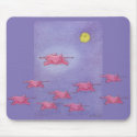 Flying Elephants Mousepad by floatinglemons Flying Elephants Mousepad