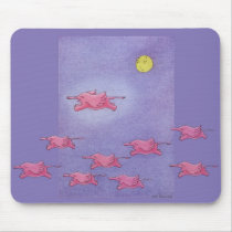 Flying Elephants Mousepad