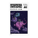 Flying Elephants postage