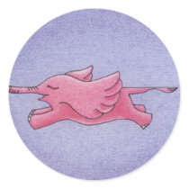 Flying Elephants Sticker