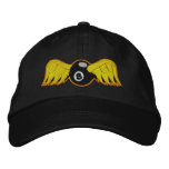 Flying Eye 8 Ball Embroidered Hat