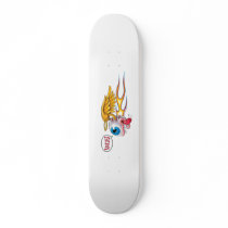 Flying Eyeball Angel (Wonk!) #1 Custom Skateboard