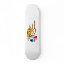 Flying Eyeball Angel (Wonkless!) #2 Skate Decks