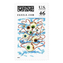 Flying Eyes postage