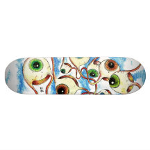 Flying Eyes Skate Deck