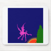 flying Fee flying fairy Mouse Pads