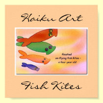 Flying Fish Kites Print