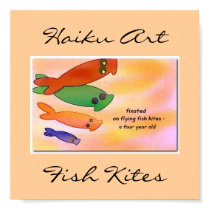 Flying Fish Kites Print