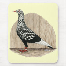 Flying Flight Black Teager Mouse Pads