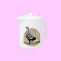 Flying Flight Black Teager teapots
