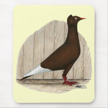 Flying Flight Red Self Mouse Pad