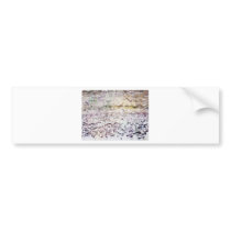 Flying Flock of Flamingos Bumper Sticker