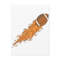 Flying Football postcards