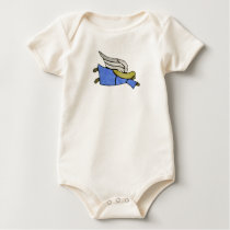 Flying Girl Angel  t-shirts
