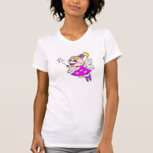 flying girl t-shirt
