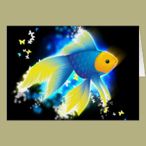 Flying Goldfish cards