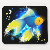 Flying Goldfish mousepads