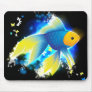Flying Goldfish Mouse Pads