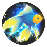 Flying Goldfish Stickers