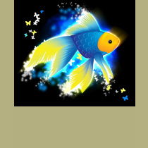 Flying Goldfish t-shirts