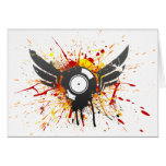 Flying Graffiti Record - Music Audio DJ Vinyl cards