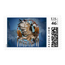 Flying Hawk Dreamcatcher Postage
