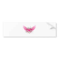 flying heart bumper stickers by DuckieHughes flying heart bumper stickers