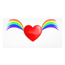 Flying Heart Card