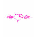 Flying Heart - Emo Alternative Grunge Rock Punk t-shirts