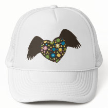 Flying Heart hats by EveStock Flying Heart hats