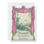 Flying Heart ~ Invitation Wedding Date Shower
