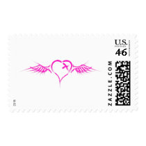 Flying Heart postage