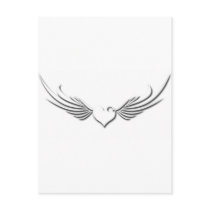 Flying Heart postcards