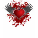 Flying Heart t-shirts by RockHouseCo Flying Heart t-shirts