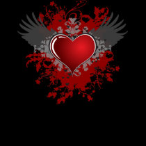 Flying Heart t-shirts
