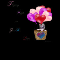 Flying High on Your Love t-shirts