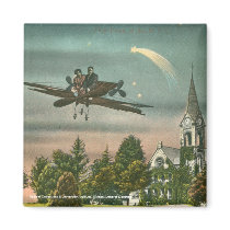 Flying High Over Old Chapel Magnet