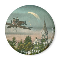 Flying High Over Old Chapel Magnet
