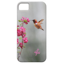 Flying Hummingbird and Flowers casemate cases