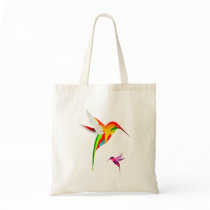 Flying Hummingbirds Canvas Bag