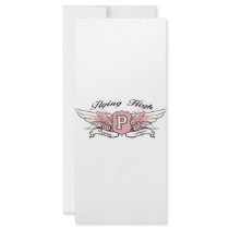 Flying Hye Persian Rack Card Design