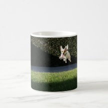 Flying Jack Russell Mug