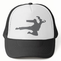 Flying Karate Kick hats