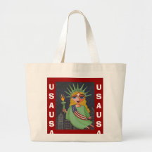 Flying Lady Liberty - classic bag
