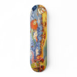 Flying Lion Street Art Skateboard
