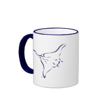 Flying Manta Ray Mug